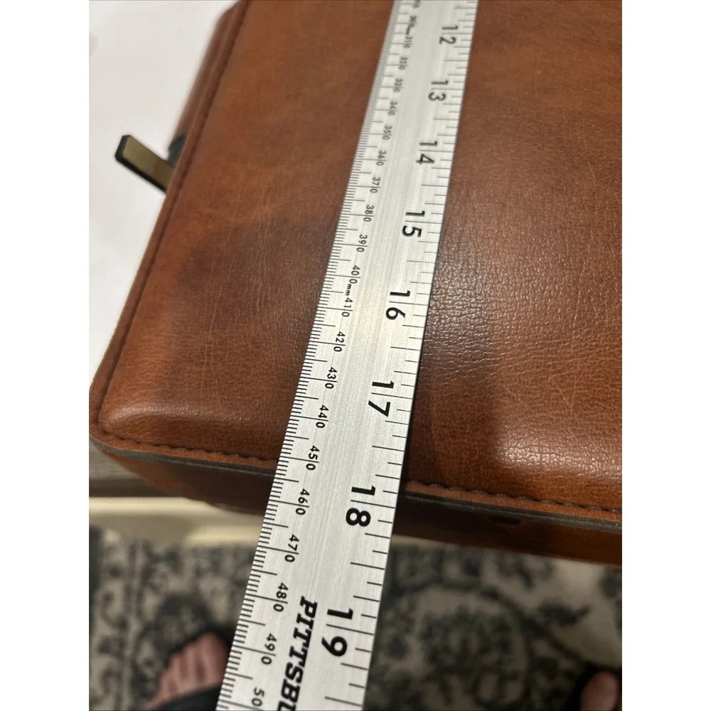 Pucci Italian Leather Briefcase 